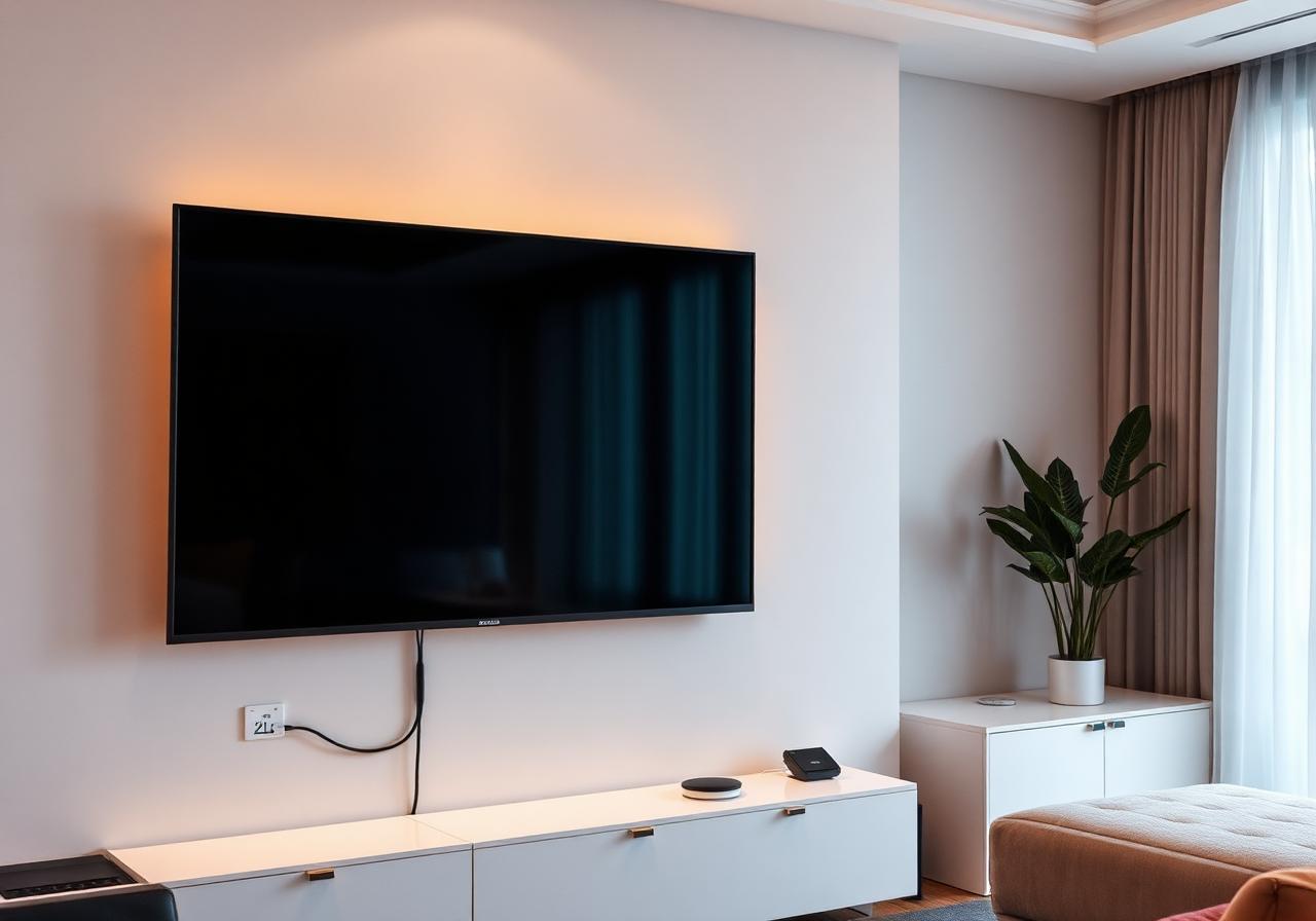 TV Mount & Smart Home Setup
